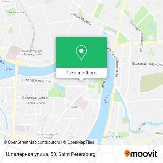 Шпалерная улица, 53 map