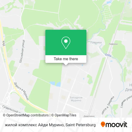 жилой комплекс Айди Мурино map