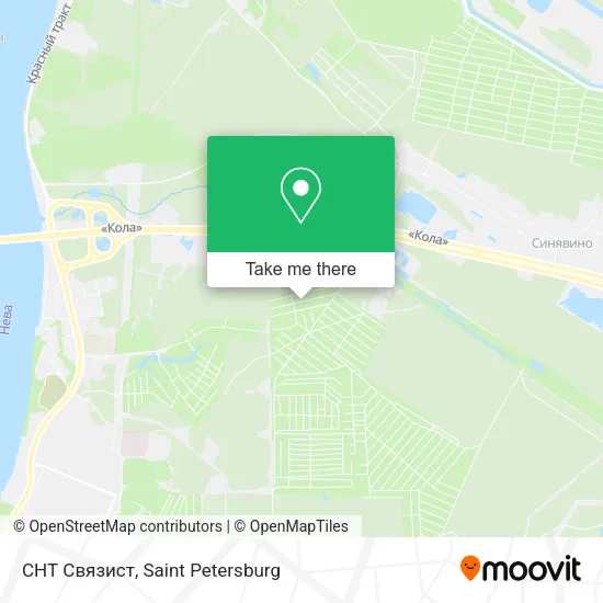 СНТ Связист map