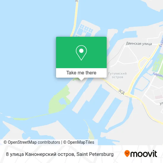 8 улица Канонерский остров map