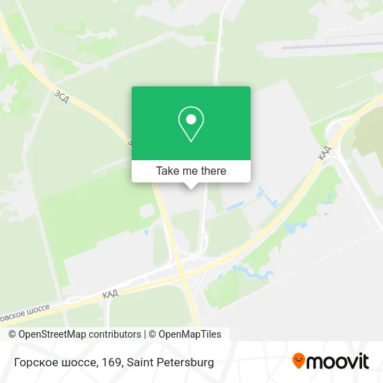 Горское шоссе, 169 map
