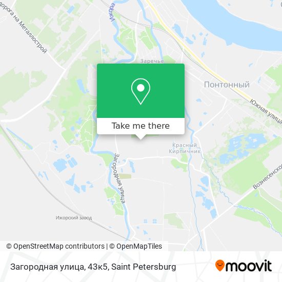 Загородная улица, 43к5 map