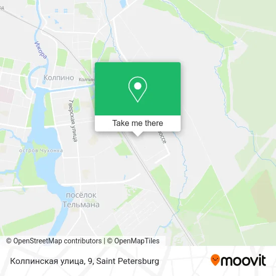 Колпинская улица, 9 map