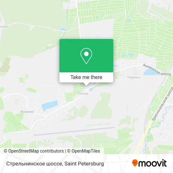 Стрельнинское шоссе map