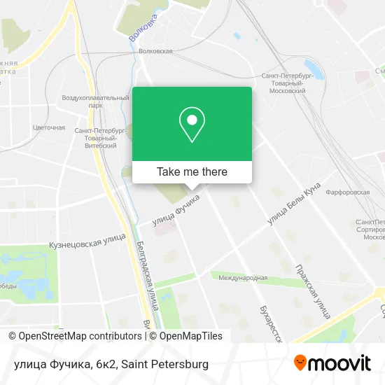 улица Фучика, 6к2 map