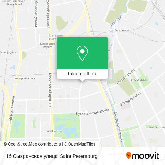 15 Сызранская улица map