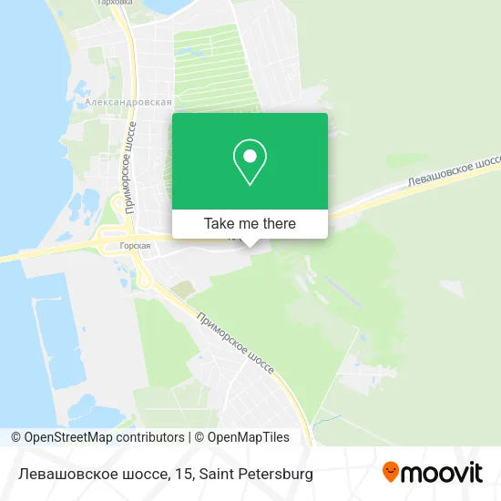 Левашовское шоссе, 15 map