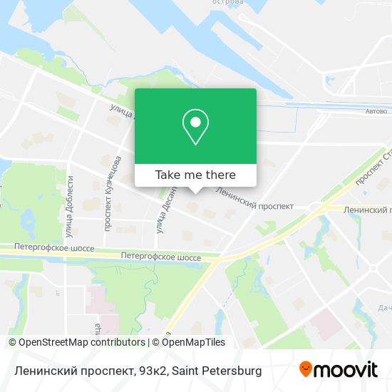 Ленинский проспект, 93к2 map