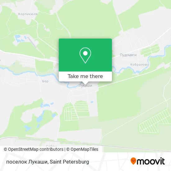 поселок Лукаши map