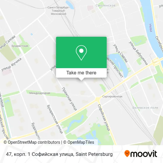 47, корп. 1 Софийская улица map