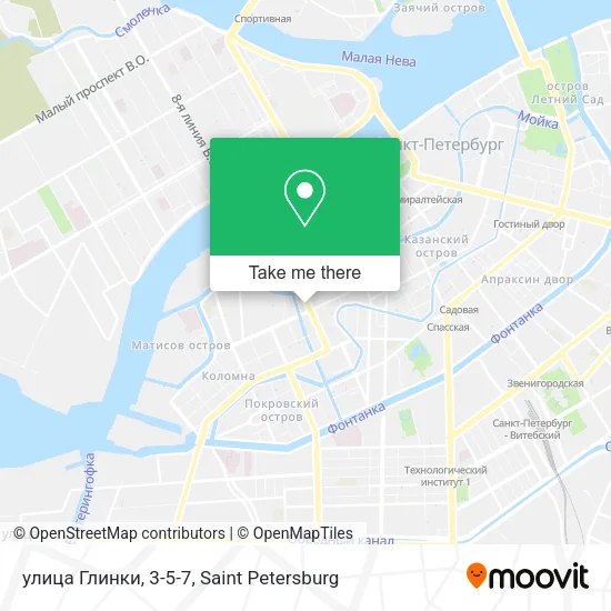 улица Глинки, 3-5-7 map