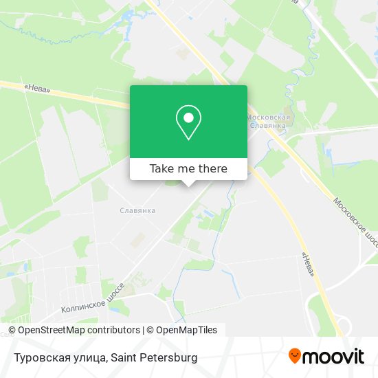 Туровская улица map