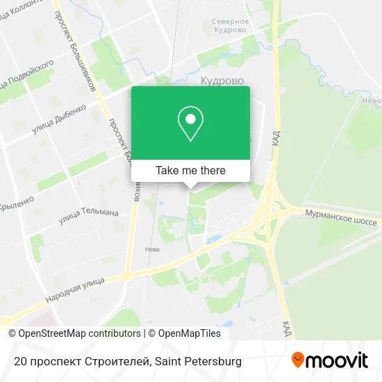 20 проспект Строителей map