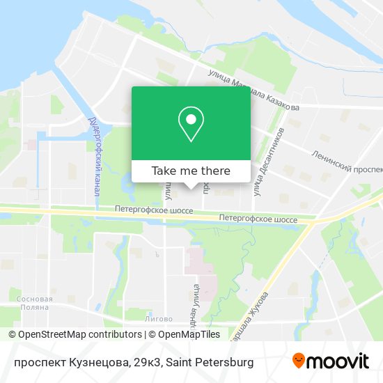 проспект Кузнецова, 29к3 map