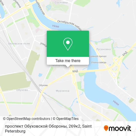 проспект Обуховской Обороны, 269к2 map