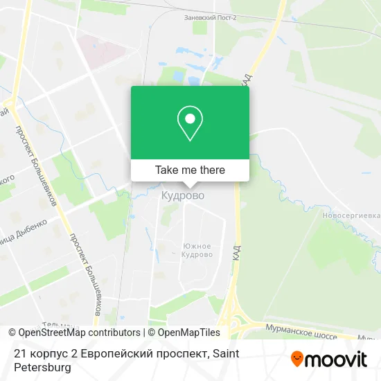 21 корпус 2 Европейский проспект map