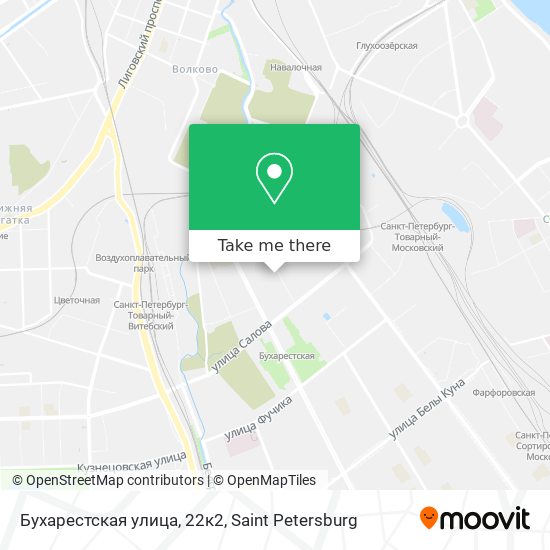 Бухарестская улица, 22к2 map