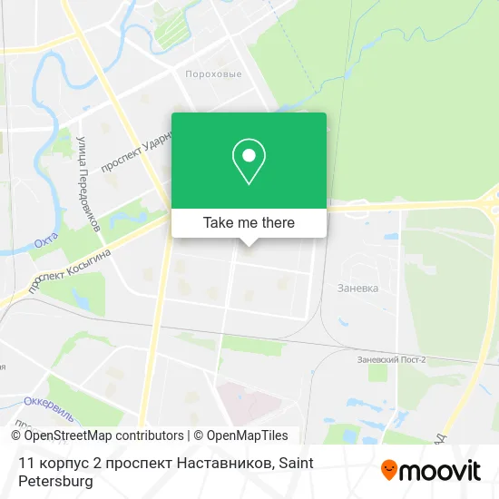 11 корпус 2 проспект Наставников map