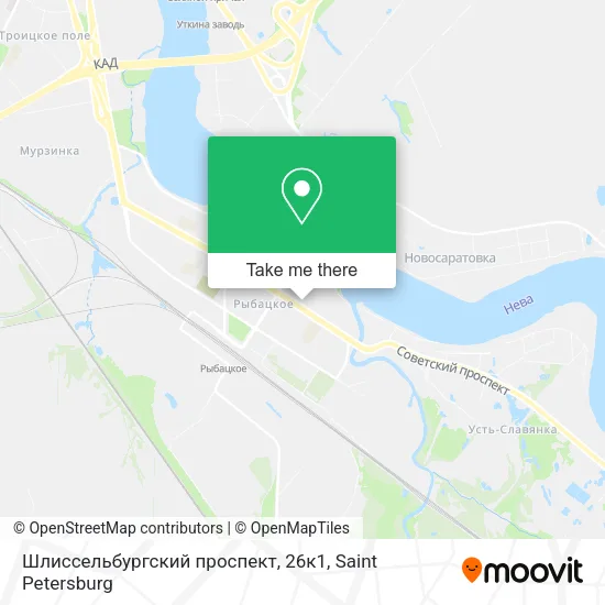 Шлиссельбургский проспект, 26к1 map