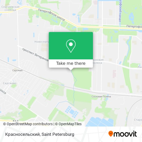 Красносельский map