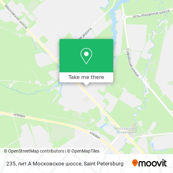 235, лит.А Московское шоссе map