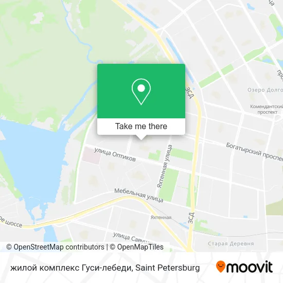 жилой комплекс Гуси-лебеди map