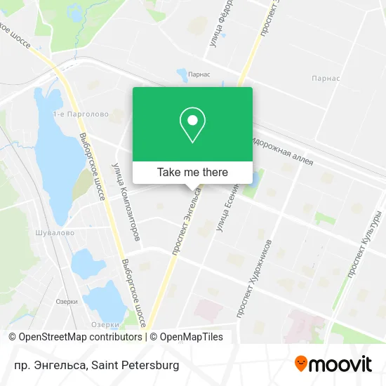 пр. Энгельса map