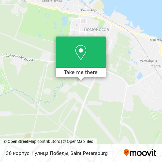 36 корпус 1 улица Победы map
