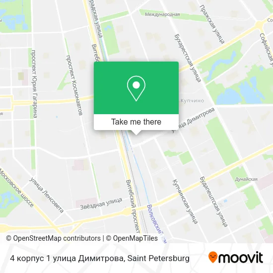 4 корпус 1 улица Димитрова map