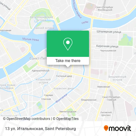 13 ул. Итальянская map