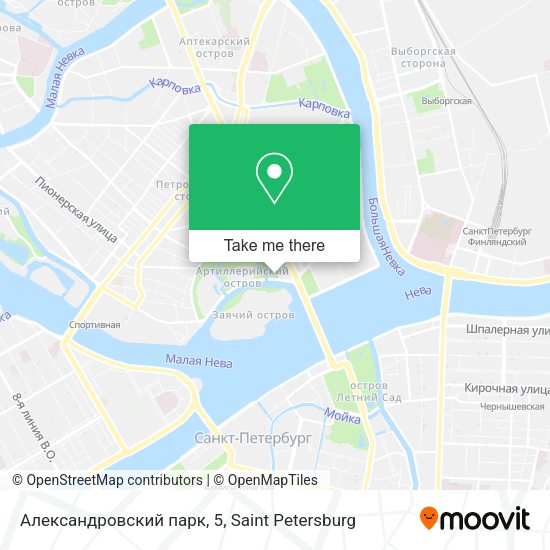 Александровский парк, 5 map