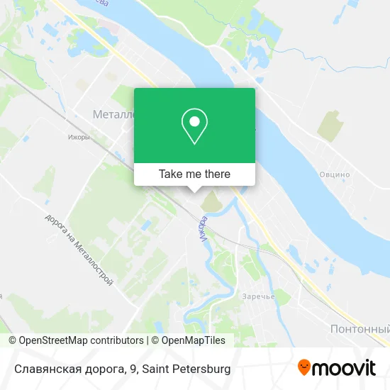 Славянская дорога, 9 map