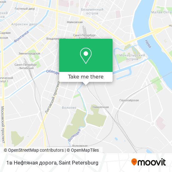 1в Нефтяная дорога map