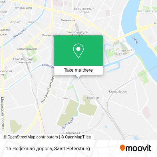 1в Нефтяная дорога map