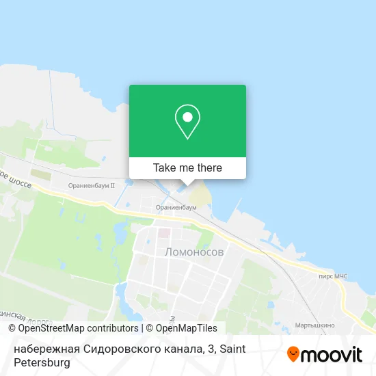 набережная Сидоровского канала, 3 map