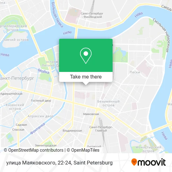 улица Маяковского, 22-24 map
