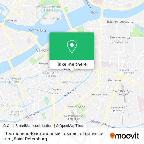 Театрально-Выстовочный комплекс Гостинка-арт map