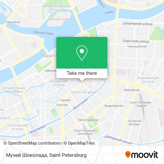 Музей Шоколада map