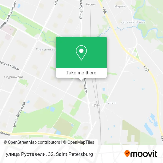 улица Руставели, 32 map