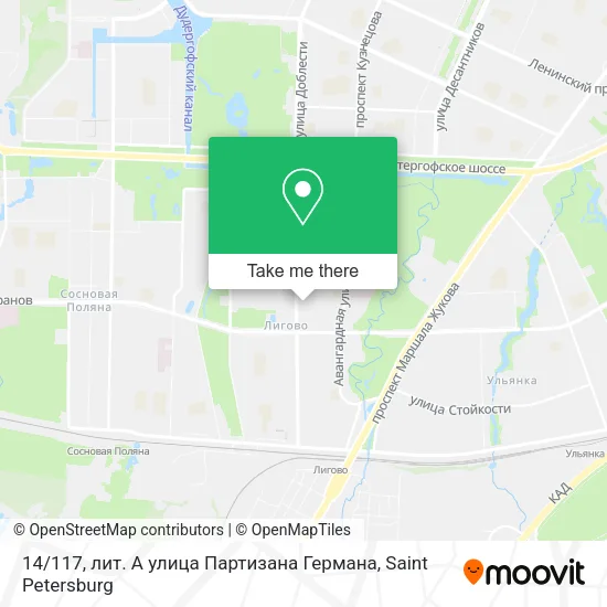 14 / 117, лит. А улица Партизана Германа map