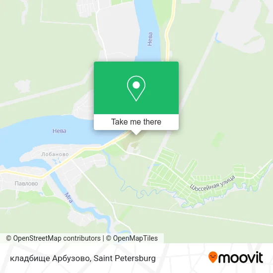 кладбище Арбузово map