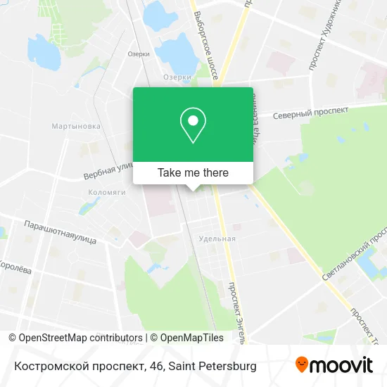 Костромской проспект, 46 map