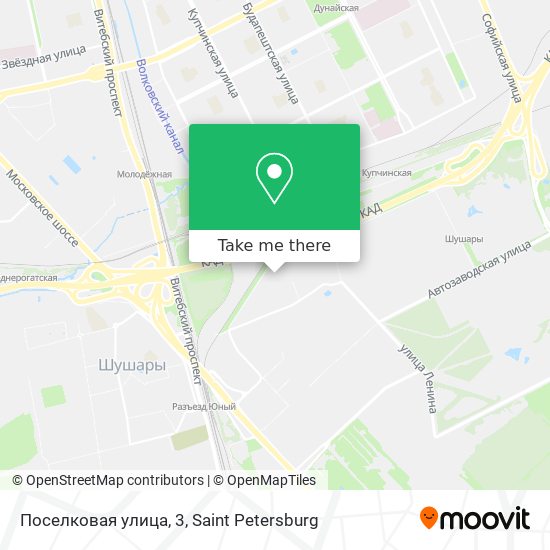 Поселковая улица, 3 map