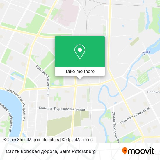 Салтыковская дорога map