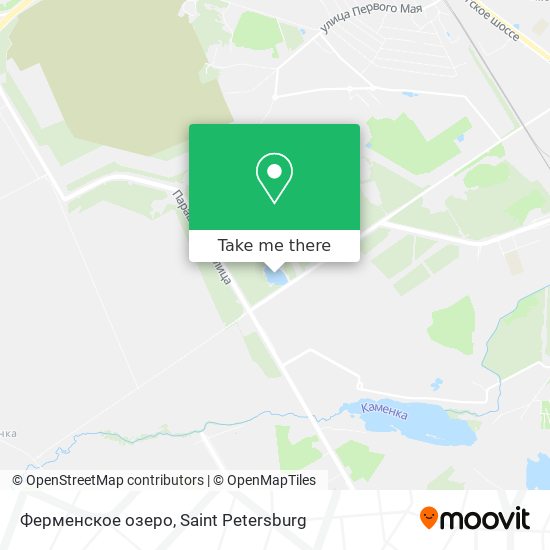 Ферменское озеро map