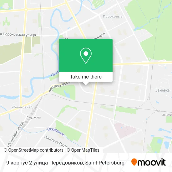9 корпус 2 улица Передовиков map
