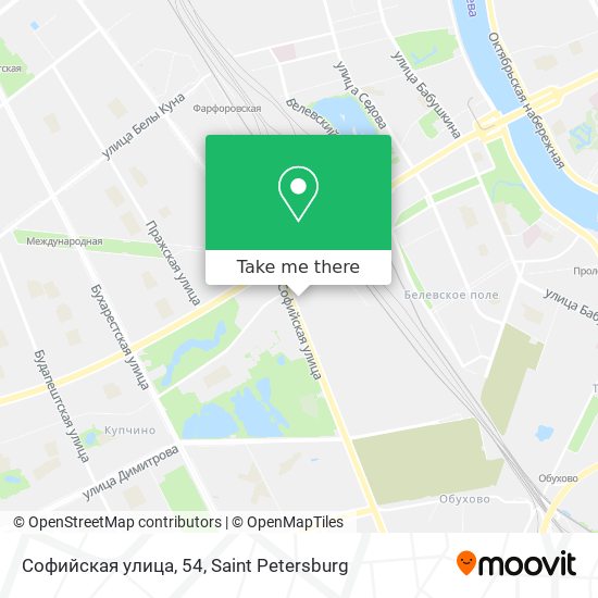 Софийская улица, 54 map