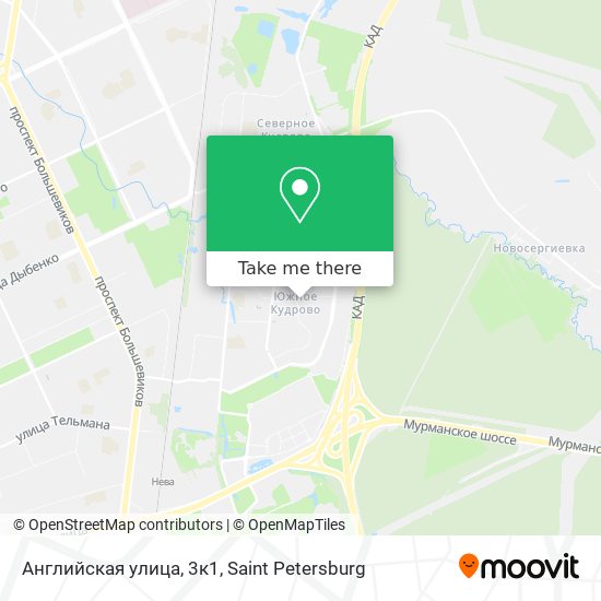 Английская улица, 3к1 map