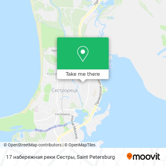 17 набережная реки Сестры map