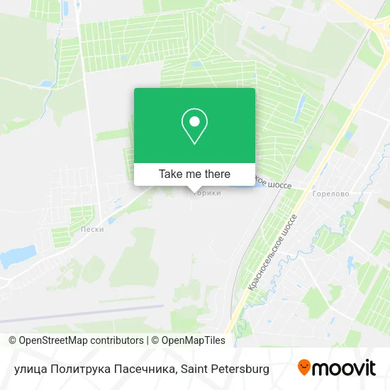 улица Политрука Пасечника map